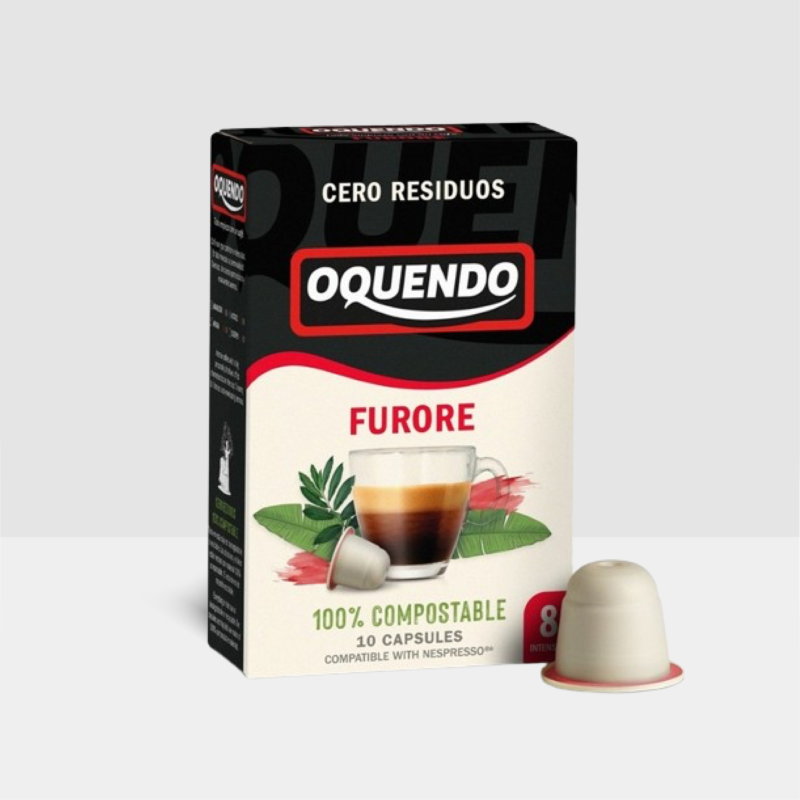 Oquendo Furore Nespresso® Compatible Coffee Pods (Pack of 10)