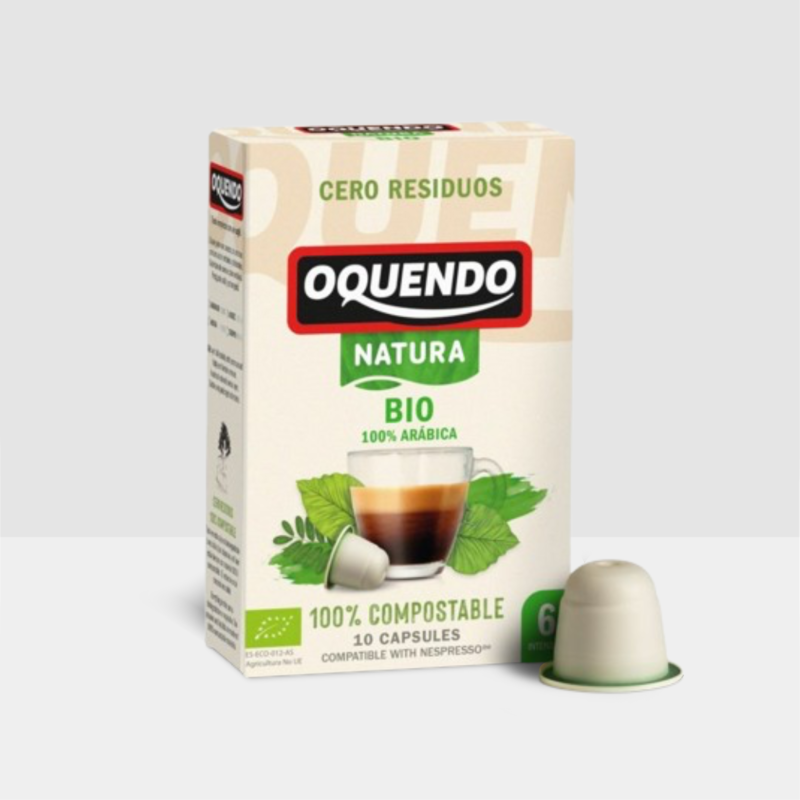 Oquendo Bio Nespresso® Compatible Coffee Pods (Pack of 10)