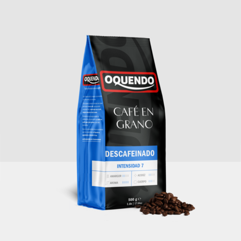 Oquendo Descafeinado 500g Bean Coffee