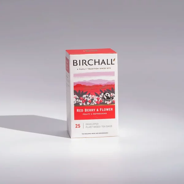 Birchall Red Berry & Flower 25 Enveloped Tea Bags