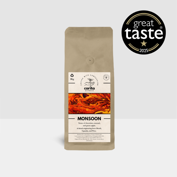 Monsoon 1kg Bean Coffee