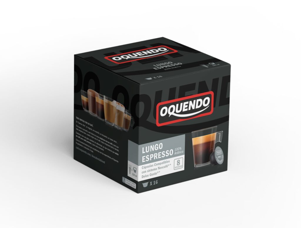 Oquendo DG Lungo Coffee Pods (Pack of 16)
