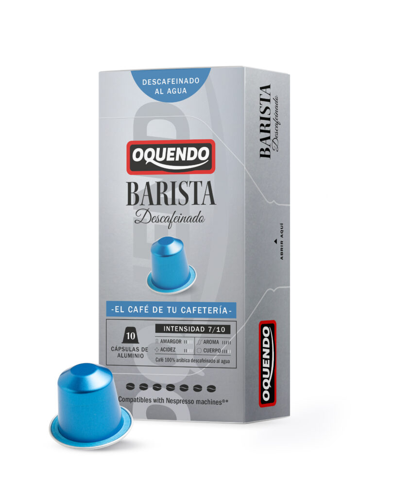 Oquendo Bio Descafeinado  Nespresso® Compatible Coffee Pods (Pack of 10)