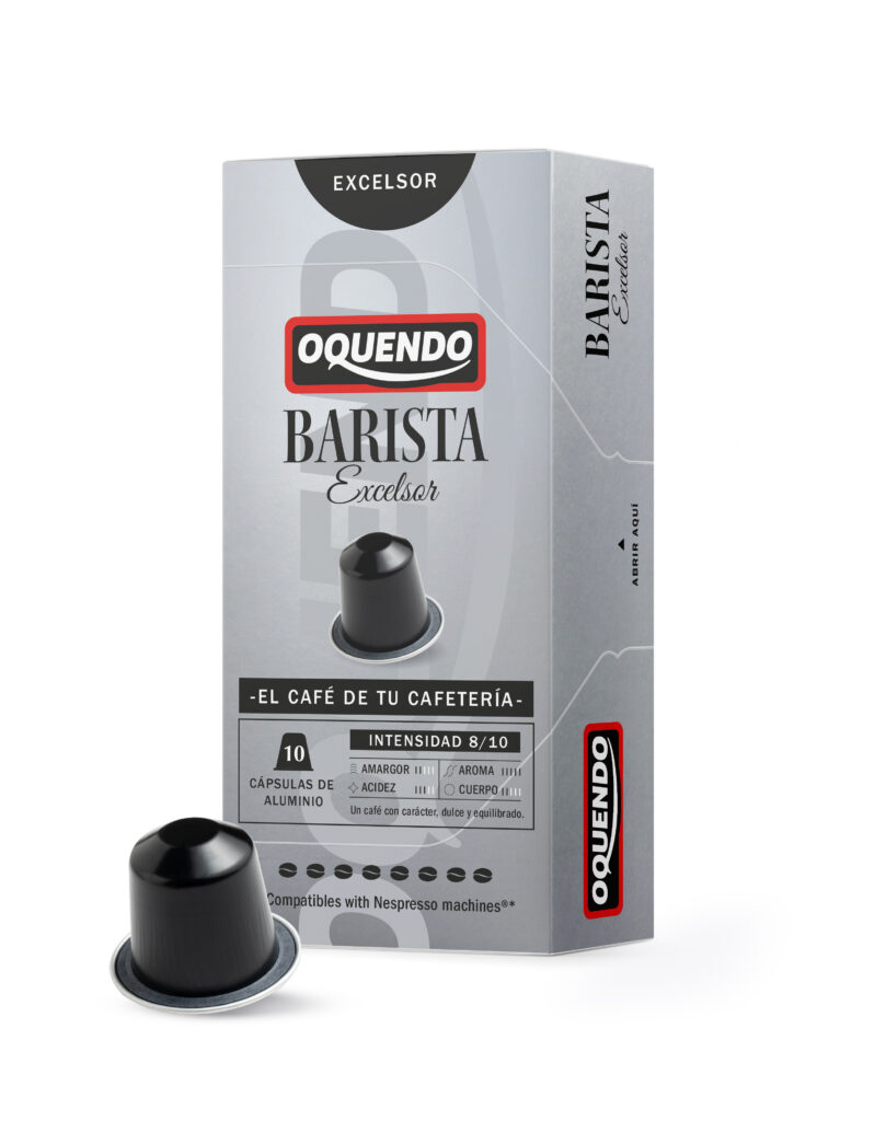 Oquendo Excelsor Nespresso® Compatible Coffee Pods (Pack of 10)