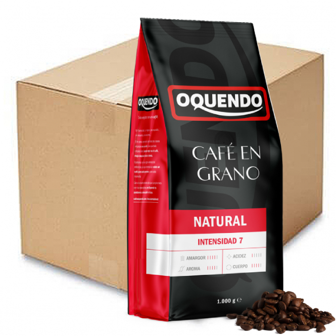 Oquendo Natural 1kg Bean Coffee (Case of 12)